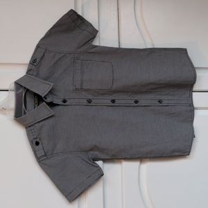 One90One, sz 6 boys, black/white checked shirt